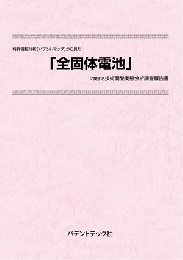 全固体電池　技術開発実態分析調査報告書