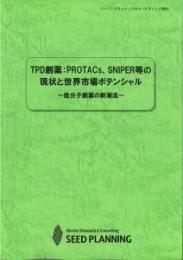 TPD創薬:PROTACs、SNIPER等の現状と世界市場ポテンシャル